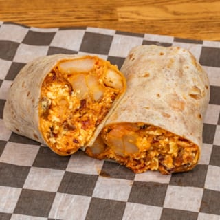 7. Sausage Bacon Home Fries Cheese Red Sauce