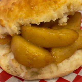 20. Fried Apple Biscuit