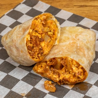 5. Chorizo Home Fries Cheese Red Sauce